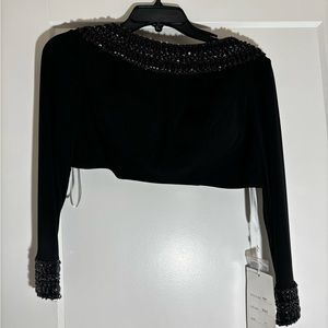 Rachel Allan Open Back Crop Top